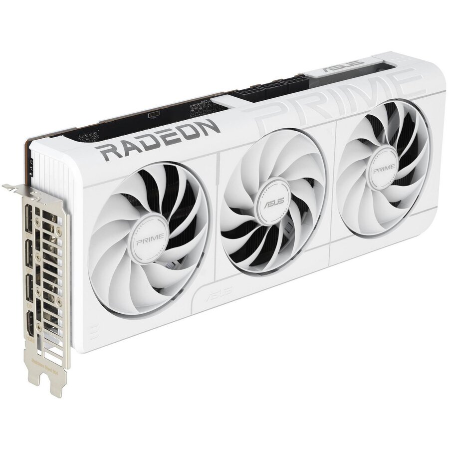 Placa video ASUS Radeon RX 9070 XT PRIME 16GB WHITE OC