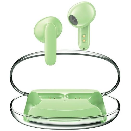 Casti T85 Bluetooth 5.3 300 mAh Autonomie 7h Verde