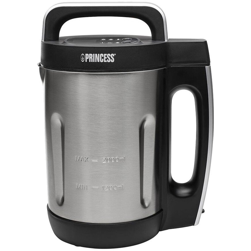 Blender pentru Supa Family XL Capacitate 2L  Putere 1000W Inox/Negru