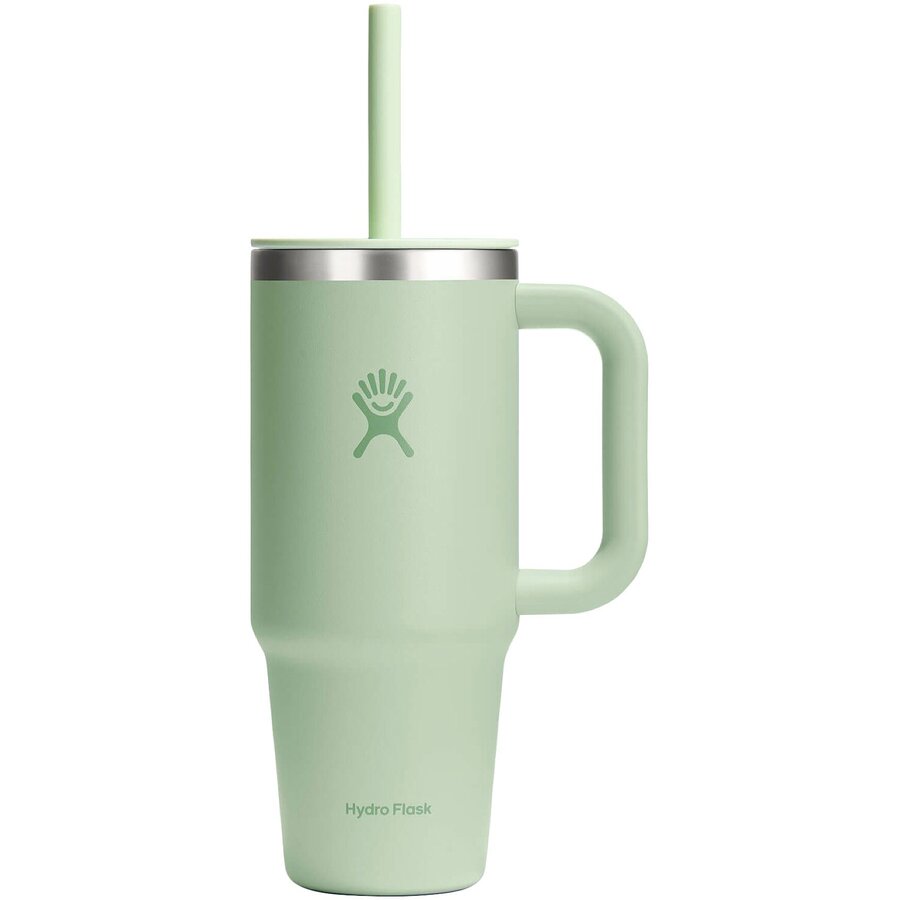 Pahar Termos cu Pai si Maner All Around Travel TT24PSC338 Inox 710ML Aloe Verde