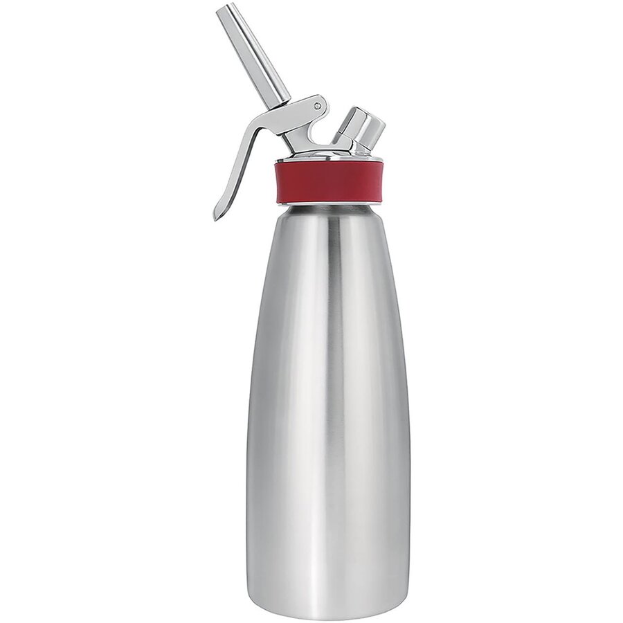 Aparat Sifon pentru Frisca / Creme / Sosuri Gourmet Whip Capacitate 0.5L Argintiu