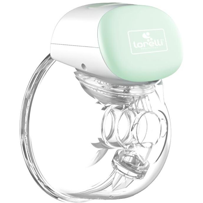 Pompa de San Electrica Portabila Design Ergonomic Hands Free cu Modul Masaj Green