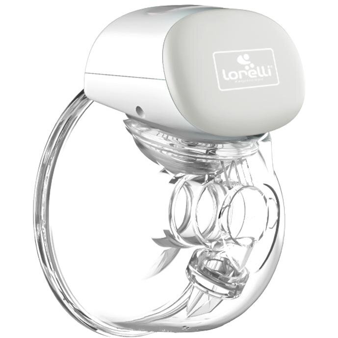 Pompa de San Electrica Portabila Design Ergonomic Hands Free cu Modul Masaj Grey