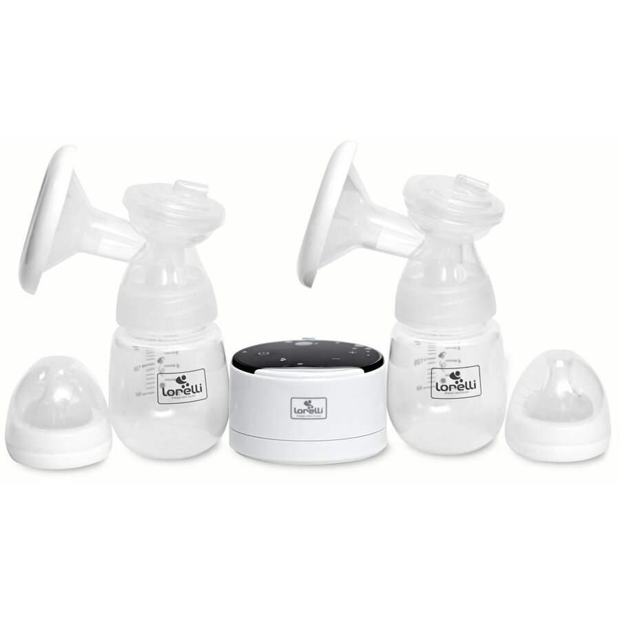 Pompa de San Electrica Dubla Daily Comfort LED Touch Screen 3 Moduri de Functionare White