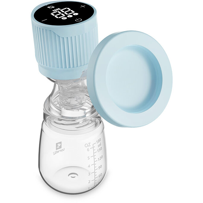 Pompa de san electrica Lorelli Save Your Time, display LED, 2 moduri de functionare (Roz) - imagine 2