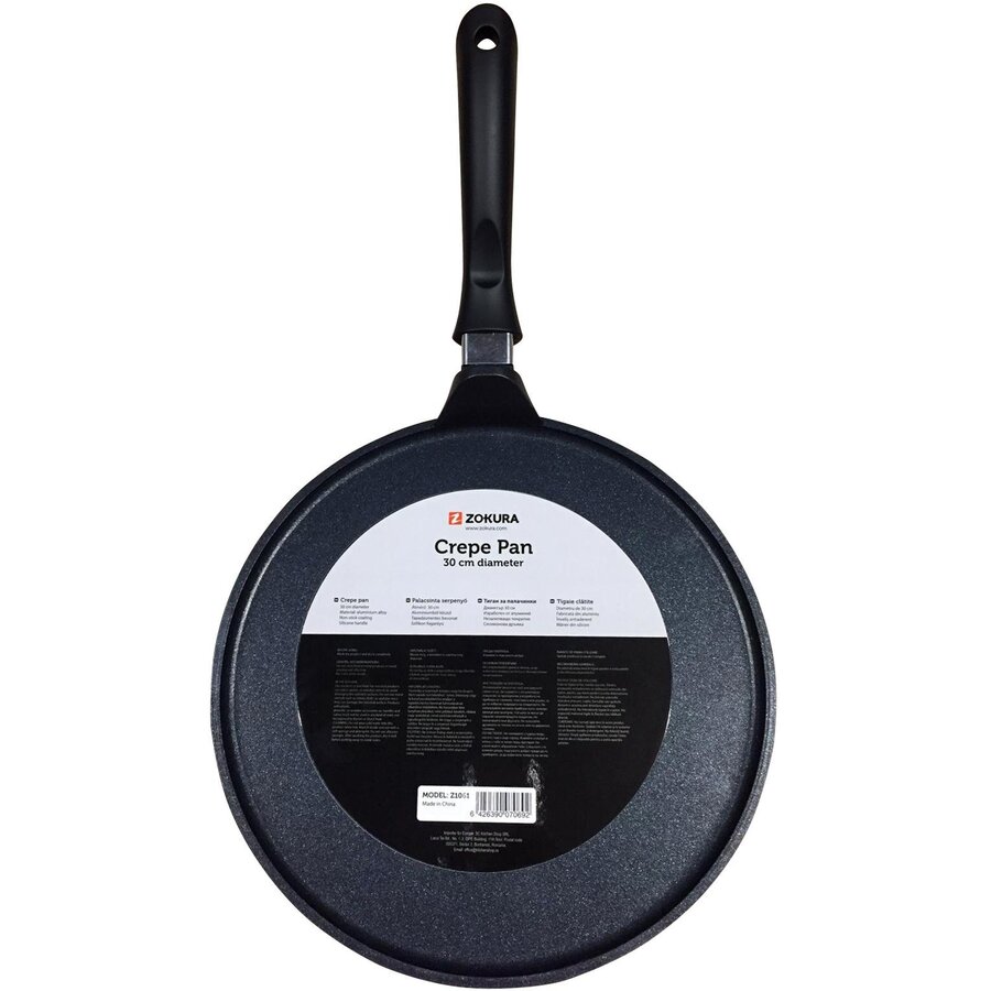 Tigaie de Clatite Z1061 Aluminiu Diametru 30CM Negru