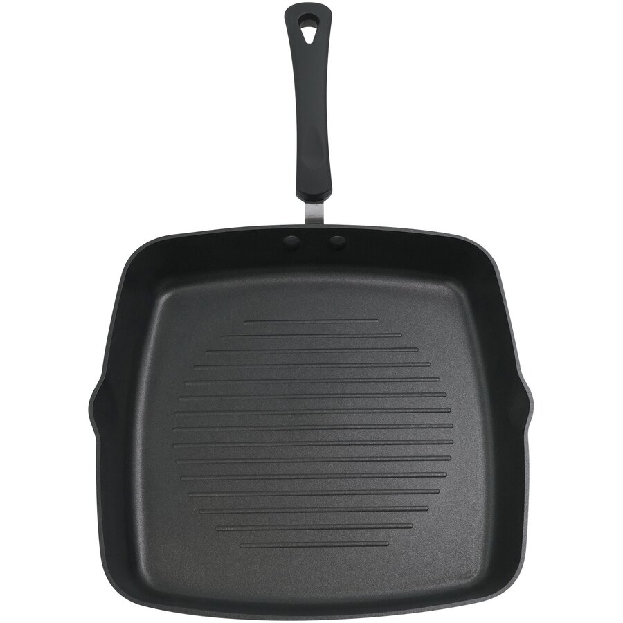 Tigaie Grill Patrata Primary Z1088 Aluminiu 28x28CM Negru