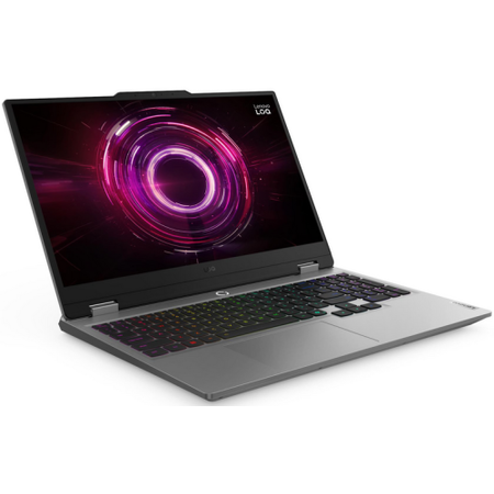 Laptop Lenovo LOQ FHD 15.6 inch AMD Ryzen 5 220 16GB 512GB SSD RTX 5050 Windows 11 Home Luna Grey