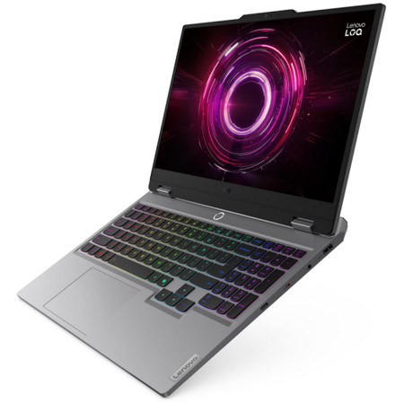 Laptop Lenovo LOQ FHD 15.6 inch AMD Ryzen 5 220 16GB 512GB SSD RTX 5050 Windows 11 Home Luna Grey