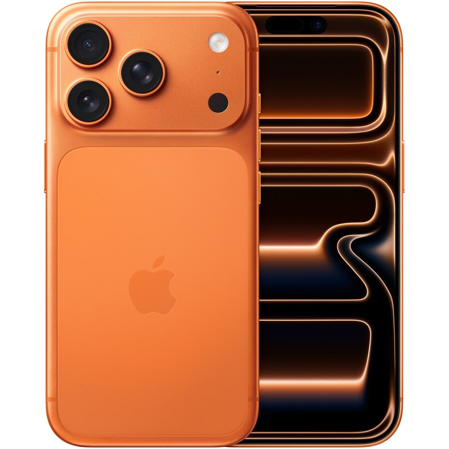 Telefon mobil iPhone 17 Pro 512GB Dual Sim 5G Cosmic Orange