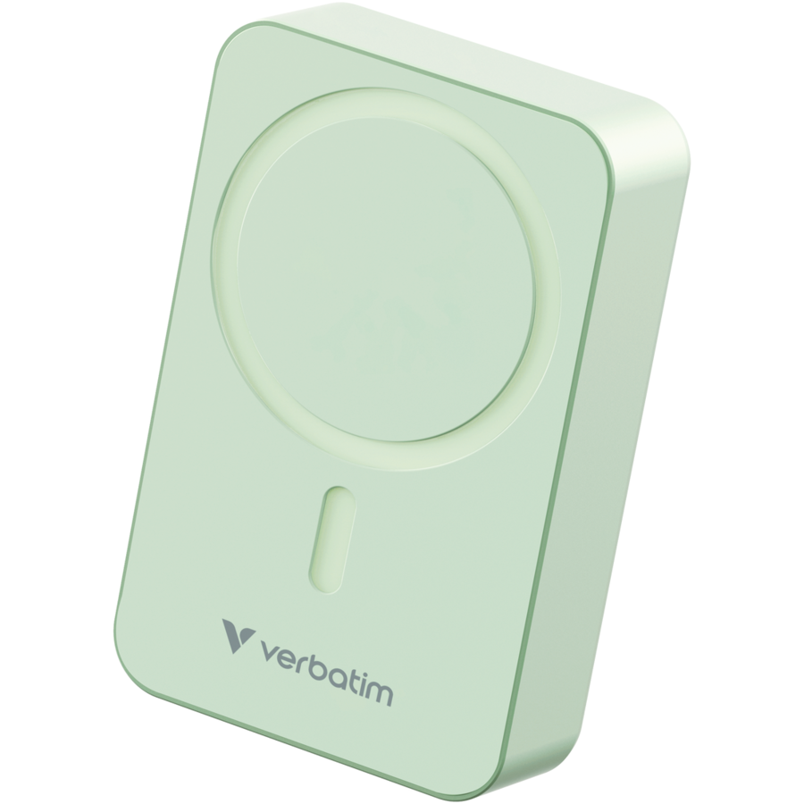 Acumulator Extern C'n'G Essential  20000mAh Incarcare Wireless MagSafe / PD 3.0 / QC 3.0 Verde