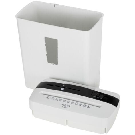 Distrugator de Documente Paper Shredder 200W 13l 6 Coli Alb