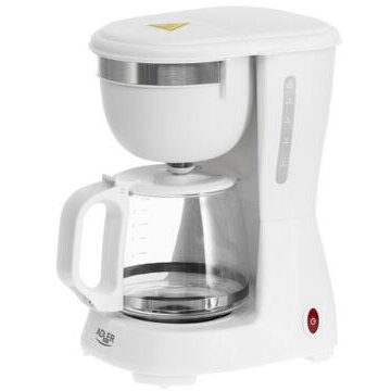 Cafetiera 0.6l 600W Mentinere la Cald 40min Oprire Automata Alb