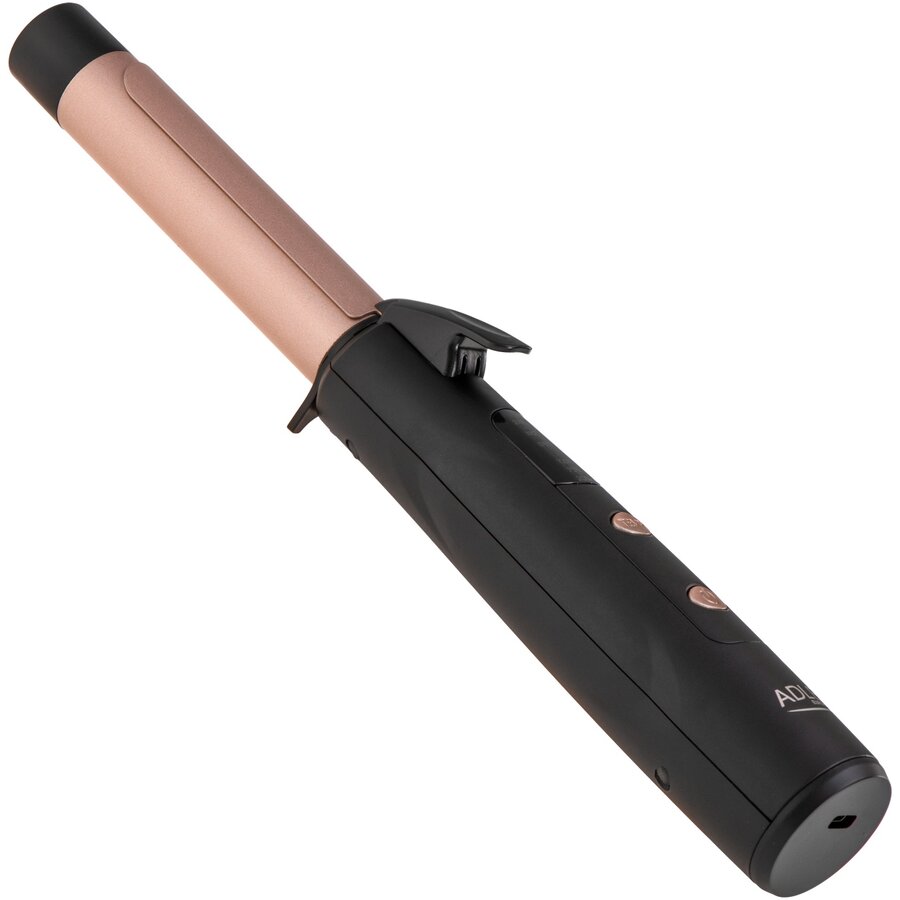 Ondulator de Par Fara Fir USB Afisaj LED Baterie 2x2600mAh Li-Ion Autonomie 35min Negru/Auriu
