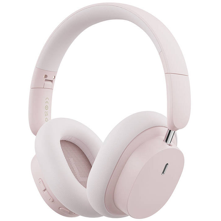 Casti Bluetooth Słuchawki bezprzewodowe Bluetooth 5.2 Baseus Bowie D05 (różowo-złoty) - imagine 2