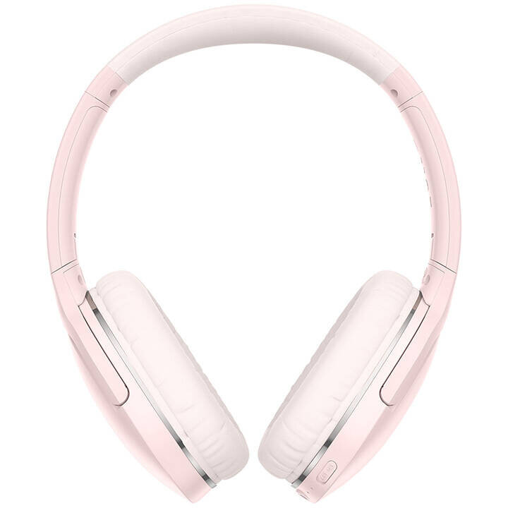 Casti Stereo Baseus Encok D02 Pro, Wireless, Drivere 40mm, Bluetooth 5.0, 450 mAh (Roz) - imagine 3