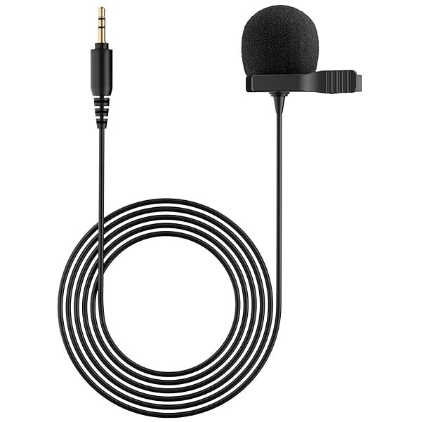 Microfon Lavaliera Ultra 3.5MM Negru