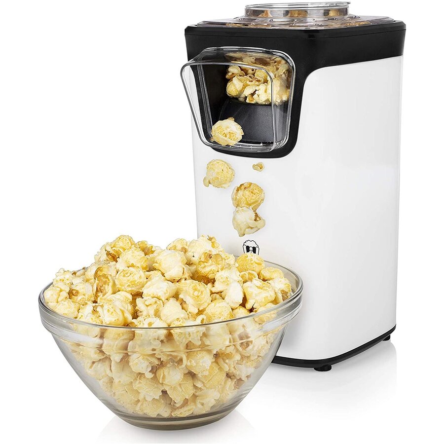 Aparat Popcorn 292986 1100W Alb/Negru