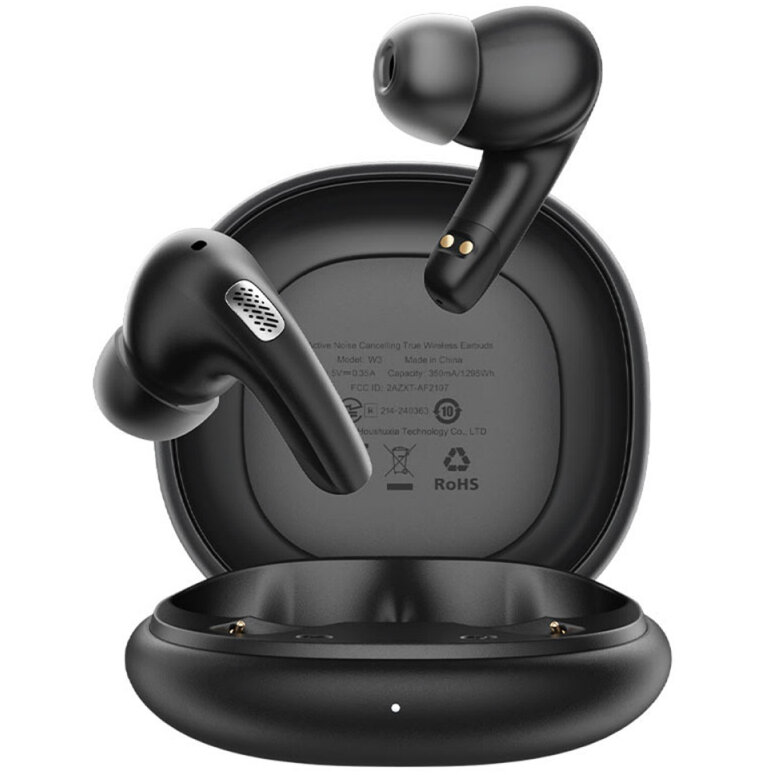 Căști Bluetooth Acefast W3 TWS ANC Negru