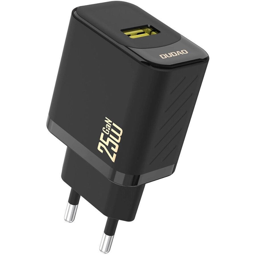 Incarcator A27S, 25W, 1xUSB-A, Fast Charging, Negru
