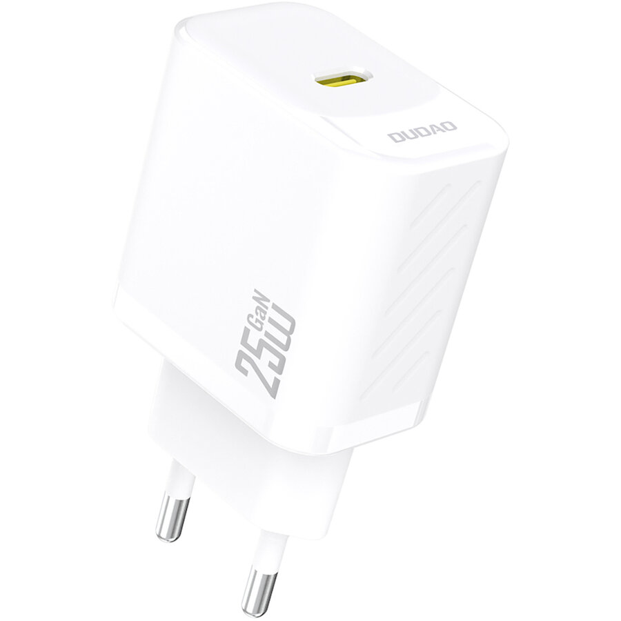 Incarcator A27, 25W, 1xUSB-C, Fast Charging, Alb