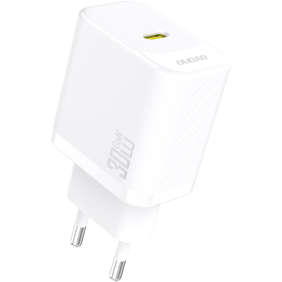 Incarcator A27P, 30W, 1xUSB-C, Fast Charging, Alb
