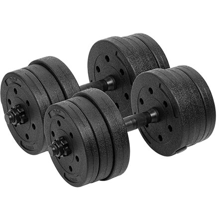 SET 2 GANTERE REGLABILE 2X10KG Rebel ACTIVE