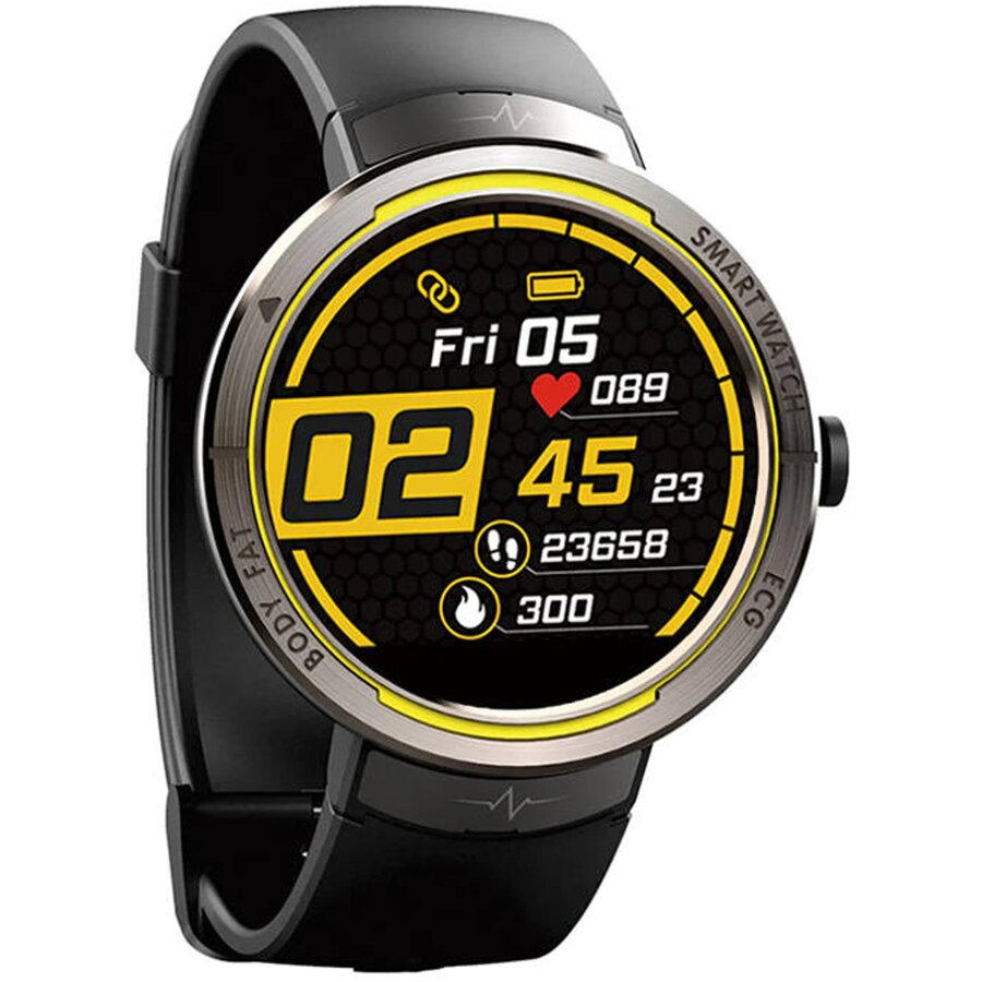 Smartwatch KU5 Bluetooth IP67 Negru