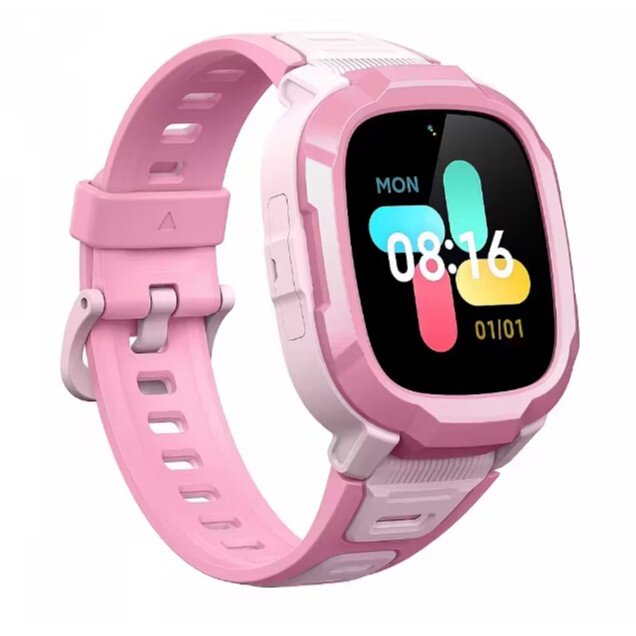 Smartwatch P6 4G LTE pentru Copii Roz