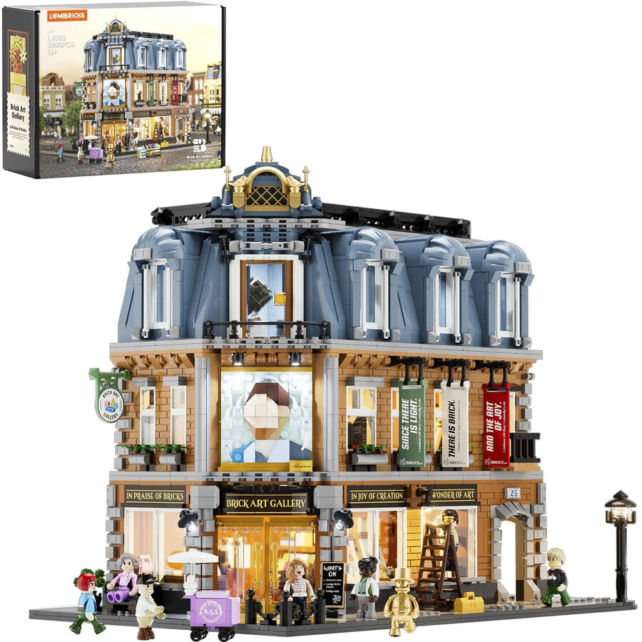 Set Constructie Galeria De Arta Din Caramida L9085
