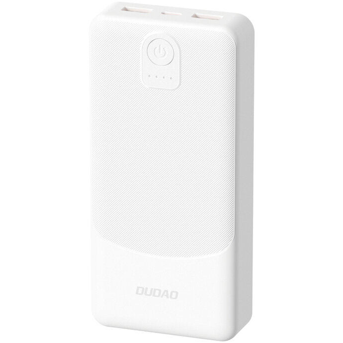 Baterie Externa K10 10000mAh 2xUSB-A Alb