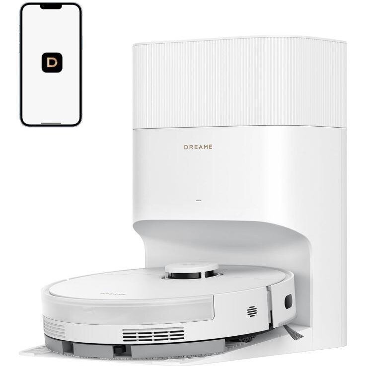 Robot de Aspirare D20 Plus RLD35GD 13000Pa Statie Automata Alb