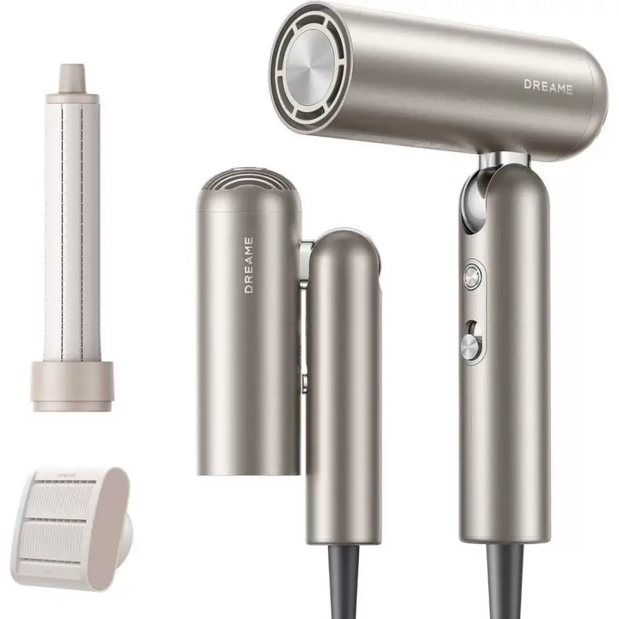 Uscător de Par Dreame AHD51 Pro-Titanium Pocket 1300W Auriu