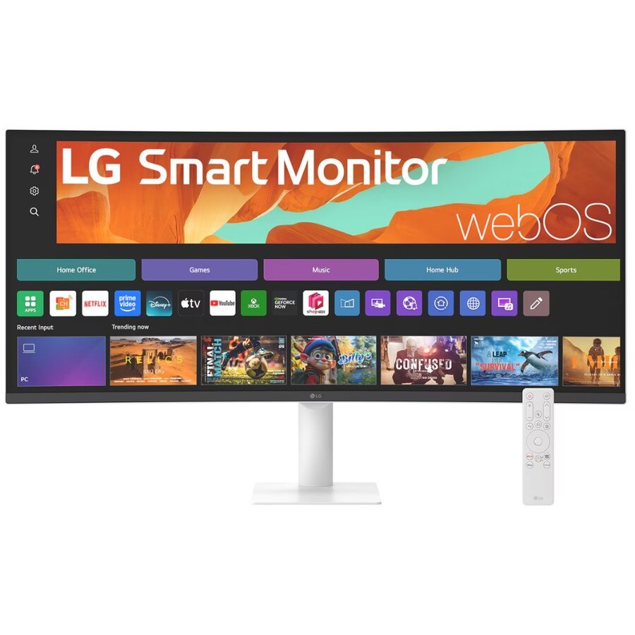 Monitor SMART 34U601SA-W  UWQHD 34inch WebOS Alb