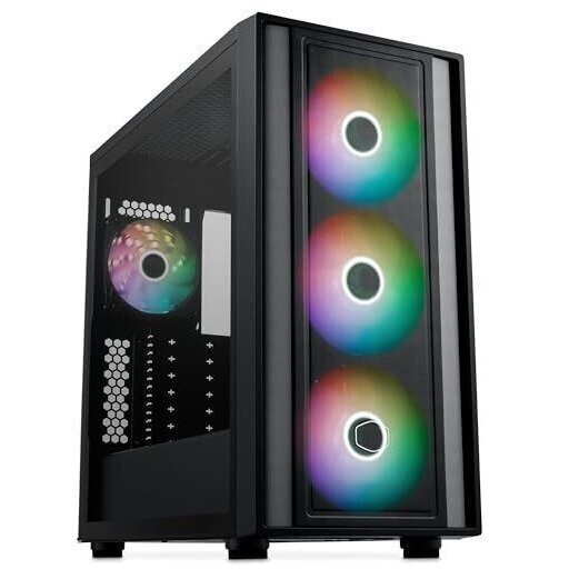 Carcasa MasterBox 600 TG EATX Back-Connect Negru