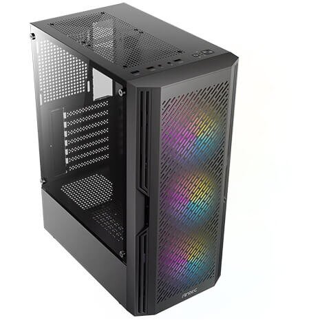 Carcasa AX20 TG RGB USB3.0 Midi ATX Negru