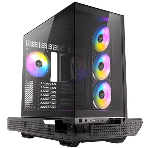Carcasa C7 ARGB TG ARGB USB-C Midi ATX Negru
