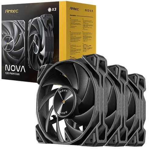 Ventilator Nova 120 PWM  Set  3