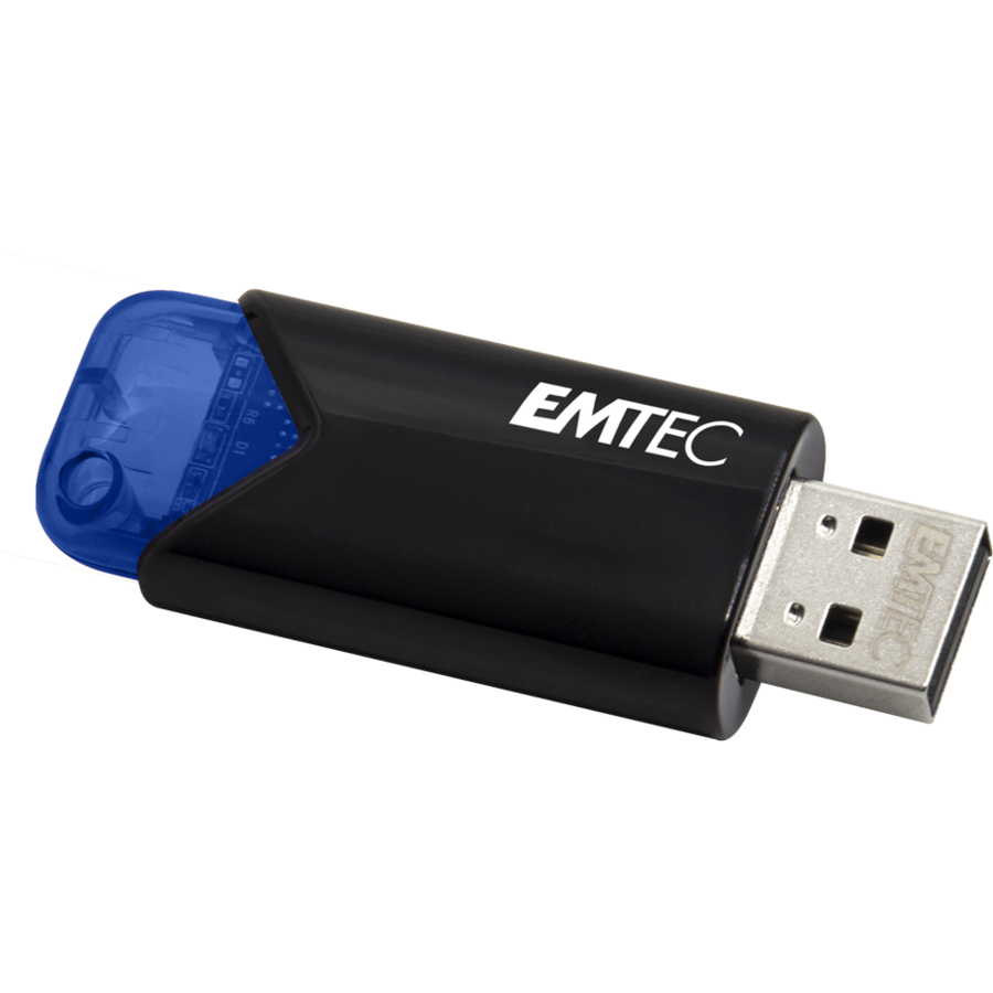 Memorie USB Emtec B110 Click Easy 32GB Black Blue