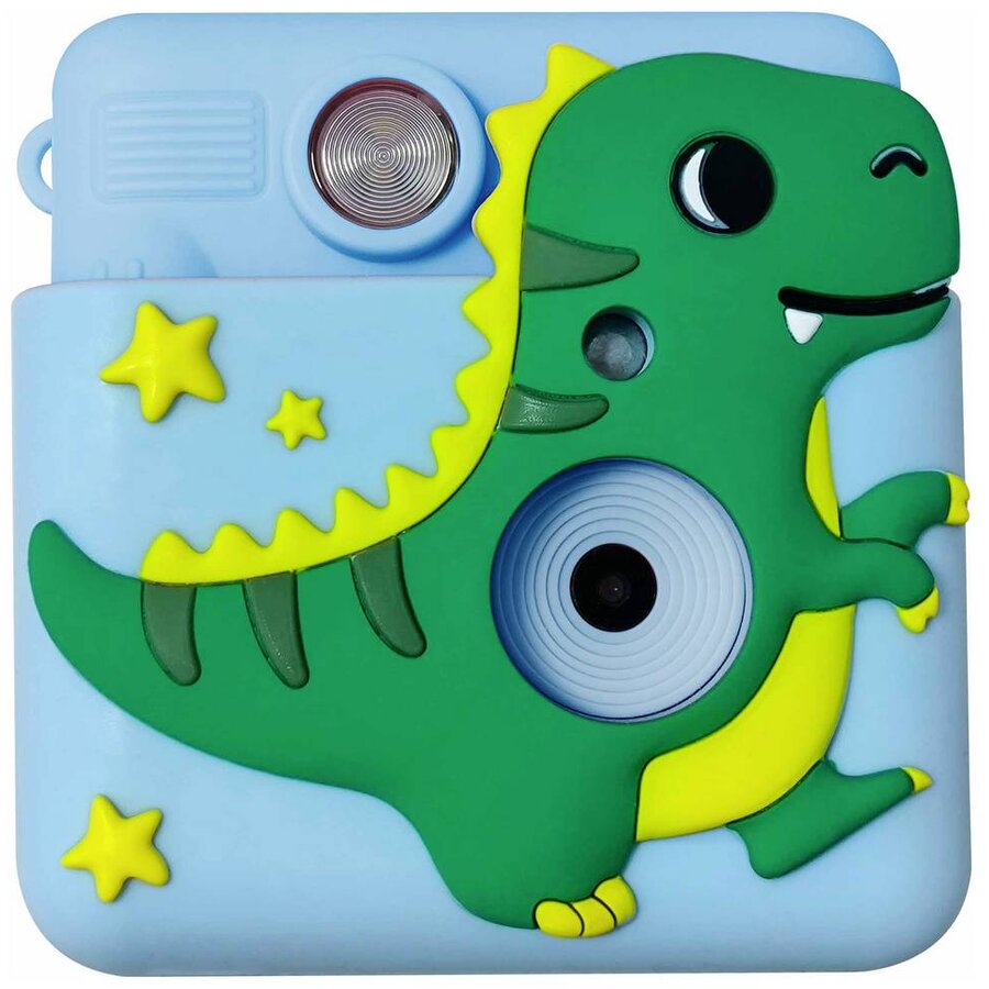 Aparat Foto pentru Copii KPC-1363BU Display 2Inch Functie de Imprimare Termica Albastru