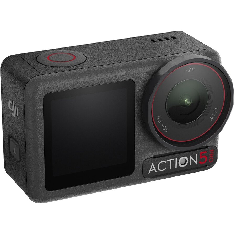 Camera Video de Actiune Osmo Action 5 Pro Adventure Combo 4K 40MP Rocksteady 3.0 Stabilizare 3 Axe Negru