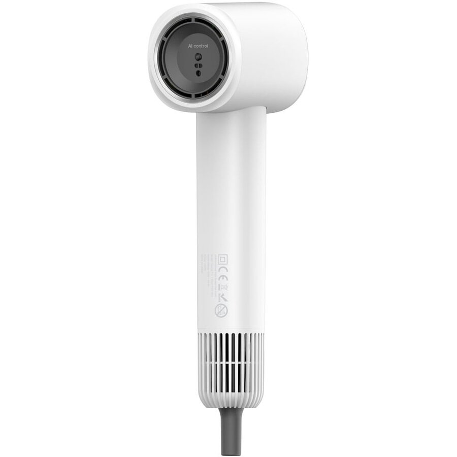 Uscator de Par Femme AI HD7 Putere 1100W Hyper Flow 110.000 Rpm Duza de Aspirare Magnetica 360° Ionizare Senzor AI Aer Rece Alb