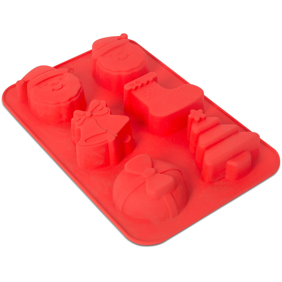 Forma de Copt Silicon Motive de Craciun 25.5 x 16.5 x 3Cm