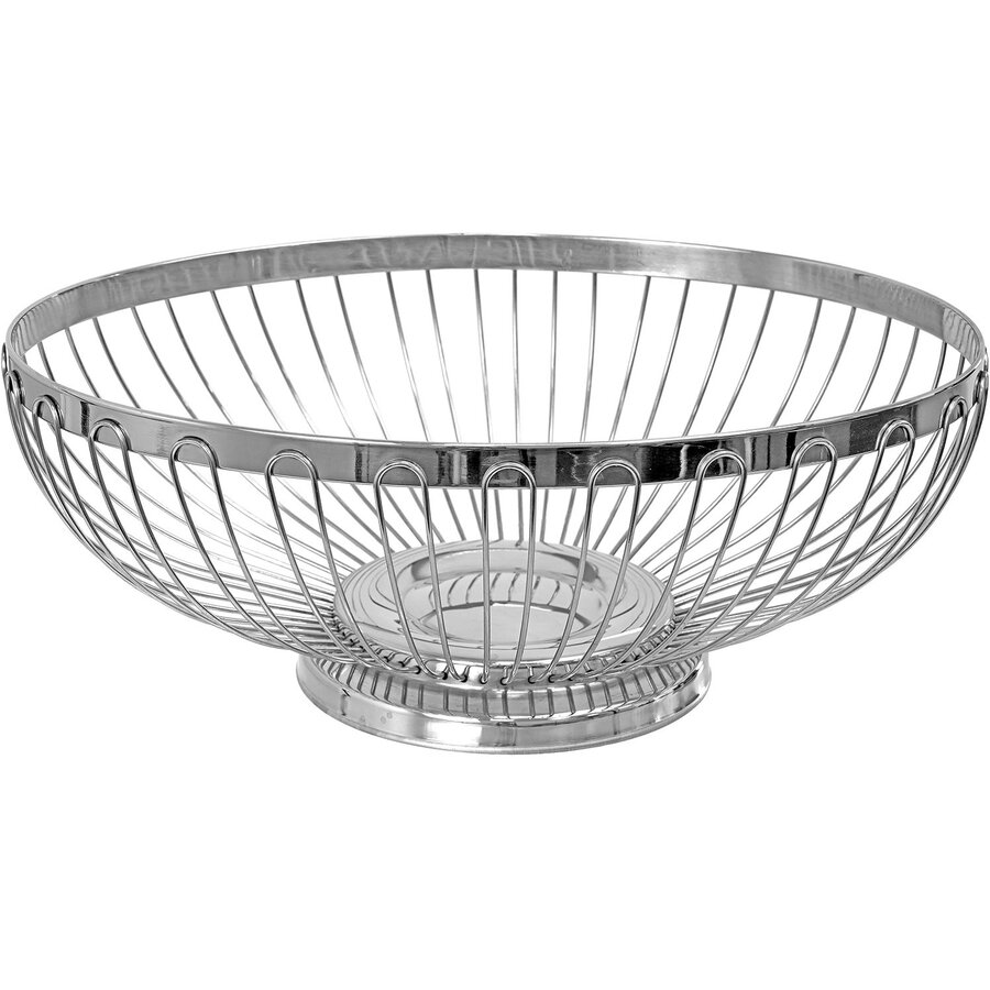 Cos Oval pentru Servire Z1339 29x20CM Inox