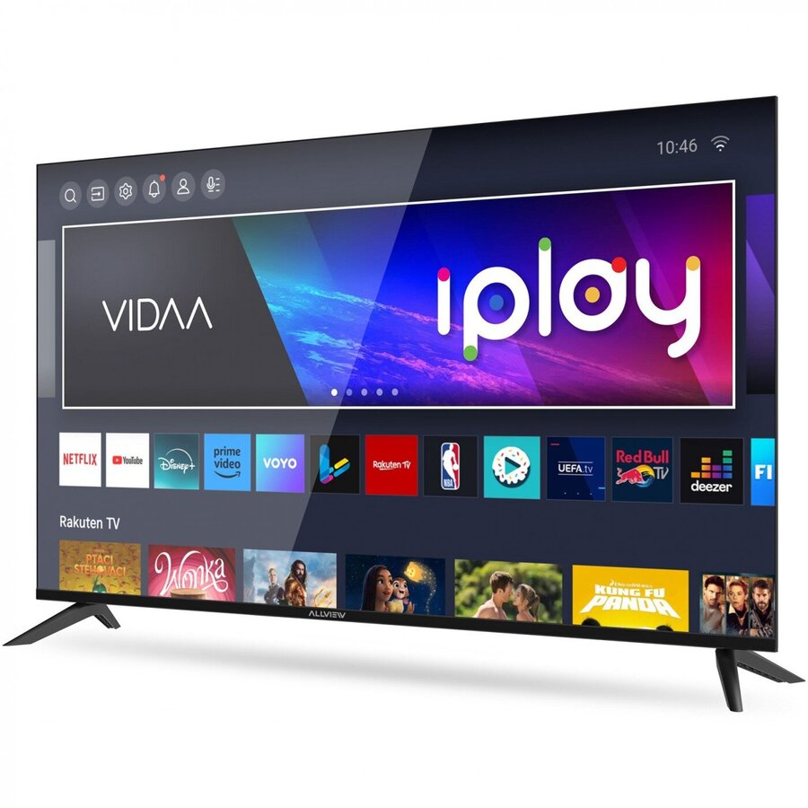 Televizor Smart Allview LED 50IPLAY6200 UHD 4K 126Cm Negru — imaginea 3