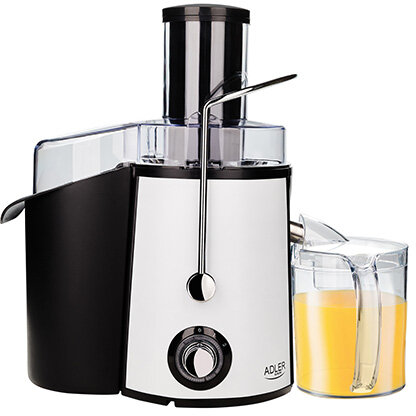 Storcator de Fructe si Legume AD 4128 2 Viteze Putere 1000W Alb/Negru