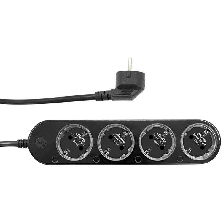 Power Strip Gen4  4 prize Compatibil Zigbee/Matter 12A WiFi Bluetooth Negru