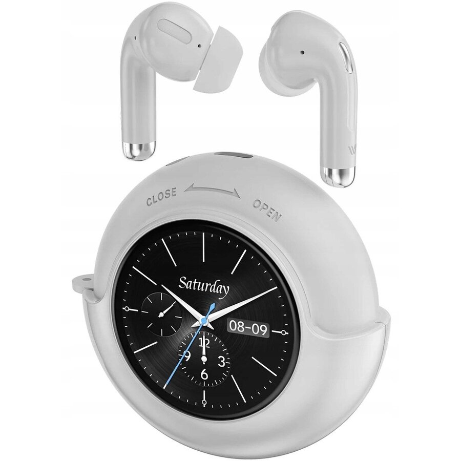 Casti Telefon LifeFits Wireless Bluetooth IPX4 Autonomie 40h  Alb