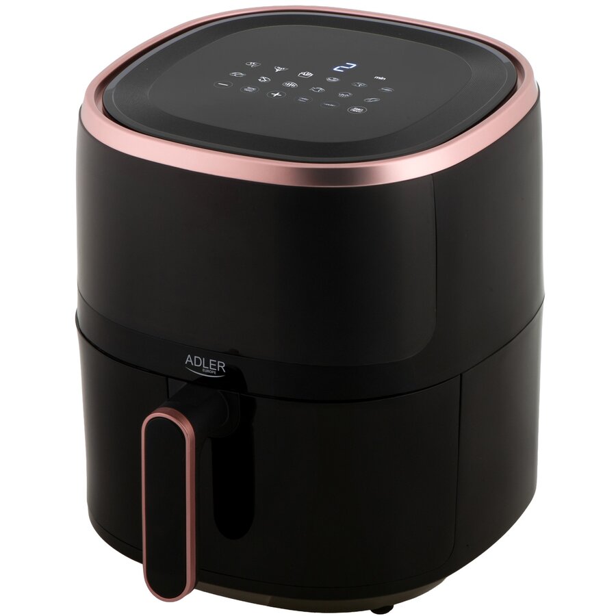 Friteuza cu Aer Cald AD 6322 5L 12 Programe Afisaj LED 2000W Negru