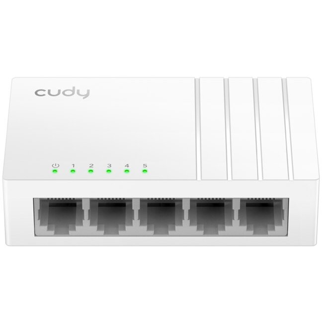 Switch GS105U Unmanaged Gigabit Ethernet (10/100/1000) Alb